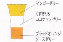 3層デザート ジュレパフェ 6号 6個入り 3