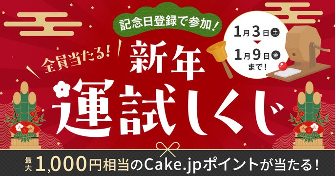 ケーキの日くじ