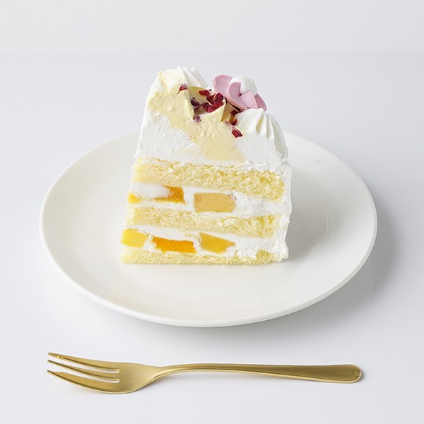 マンゴーのお花ケーキ 4号 12cm（お花ケーキ工房 mon*chouchou