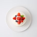 【即日出荷可能】苺のバースデーケーキ 5号 15cm 3