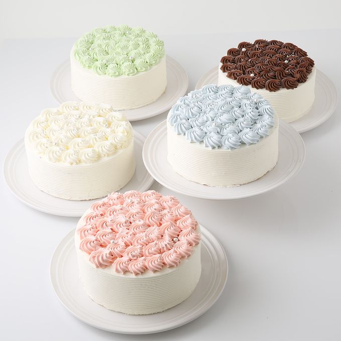 【5色から選べる】バタークリームケーキ 5号 15cm 1