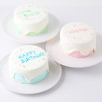 3色から選べる ドリップケーキ 4号 12cm《センイルケーキ》