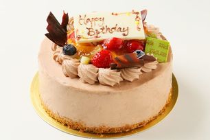 生チョコバースデーケーキ 7号 21cm
