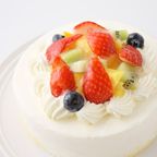 彩りフルーツデコレーションケーキ 5号 1
