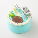 【お菓子工房アントレ】シンデレラレインボーケーキ 5号 6