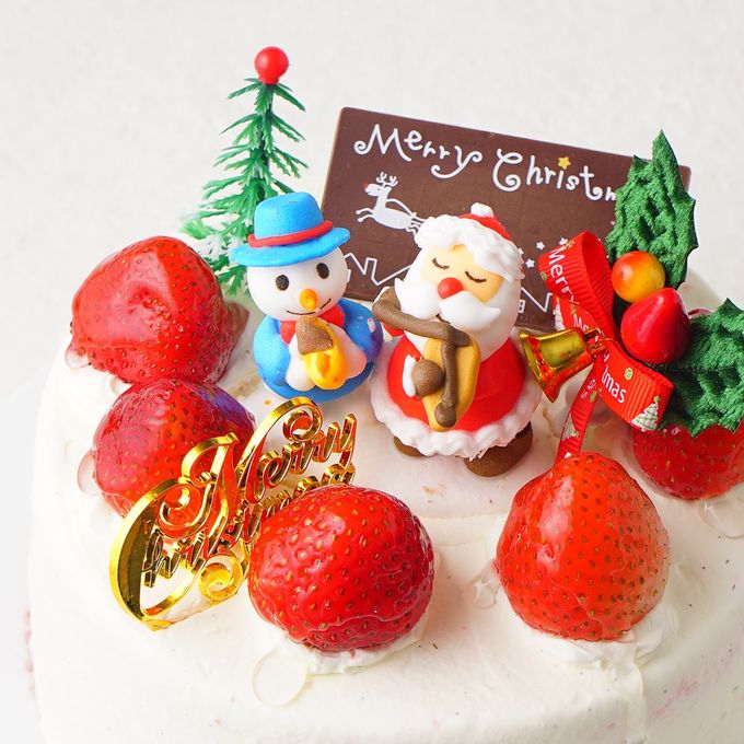 【お菓子工房アントレ】クリスマスレインボーケーキ 6号 7