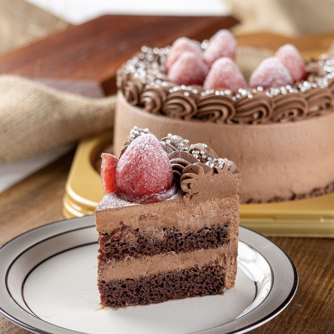 卵・乳製品・小麦・ナッツ類不使用】チョコケーキホール4号