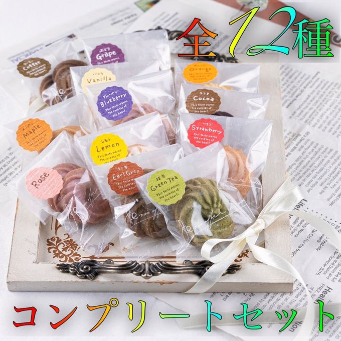 ヴィーガン絞り出しクッキー12種セット 1