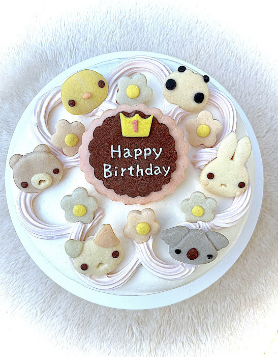 犬 ケーキ 誕生日  記念日ケーキ ストロベリー 犬用 猫用 誕生日ケーキ プレート付き