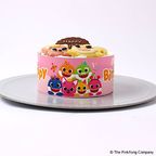 【Pinkfong＆Baby Shark】ファーストバースデーケーキ 3