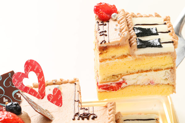 ピアノケーキ  5号 15cm 3