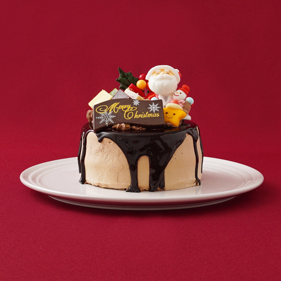 Xmas ドリップチョコケーキ 4号 クリスマス2025（ケーキ工房