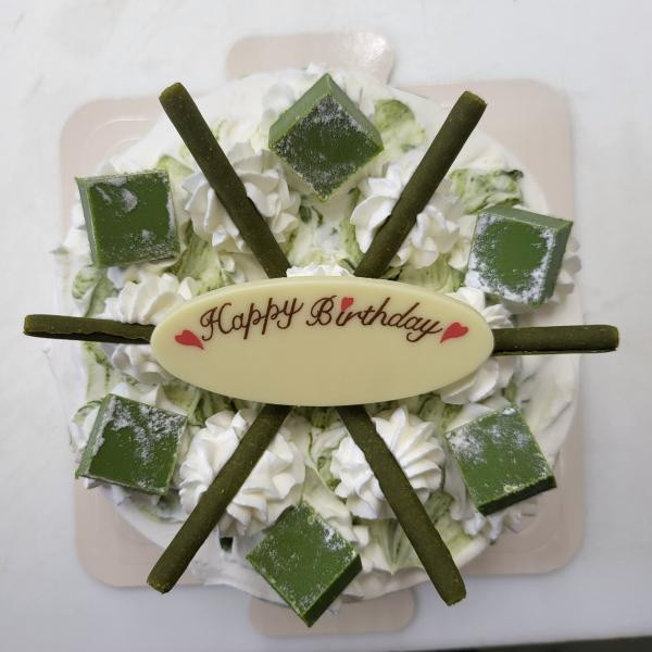 抹茶の生チョコざんまい 生クリームケーキ 5号 父の日2023 3