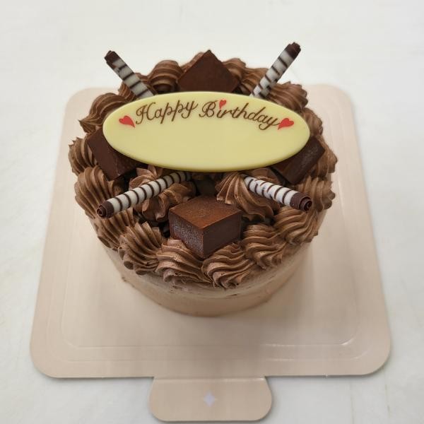 チョコホールケーキ 生チョコざんまいホールケーキ 4号 （ケーキ工房 モンクール