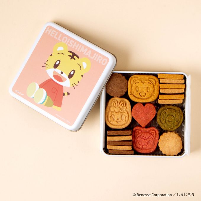 『しまじろう』クッキー缶 7