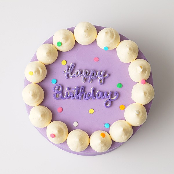 センイルケーキ風レタリングケーキ 5号《センイルケーキ