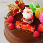 2023クリスマスケーキ 生チョコのクリスマスケーキ  5号 15cm 7