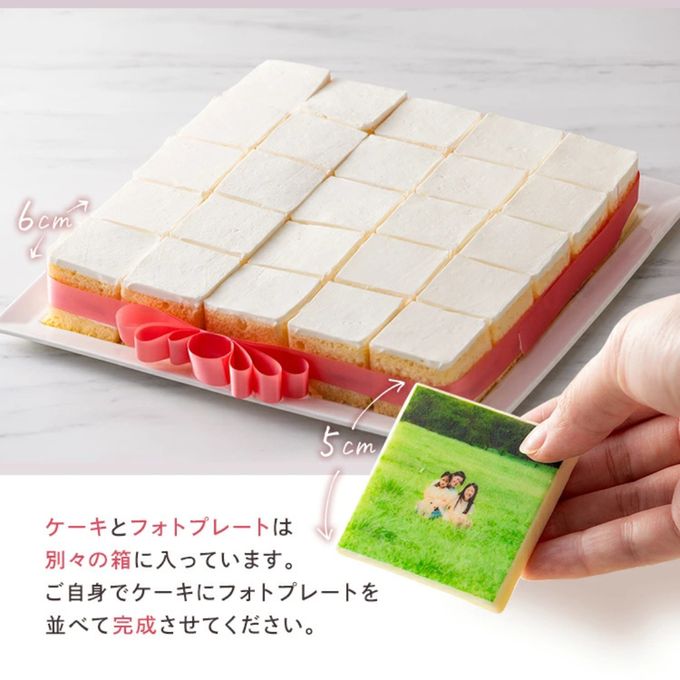 アルバムキャレケーキ 30cm×30cm 5