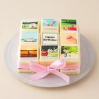 アルバムキャレケーキ 15cm×15cm  3