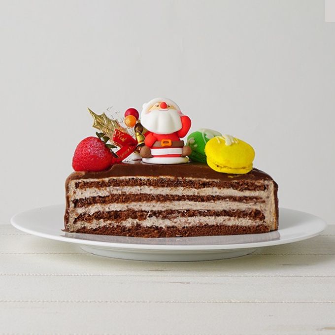 2023 クリスマスケーキ 生チョコのクリスマスケーキ 4号 12cm 5