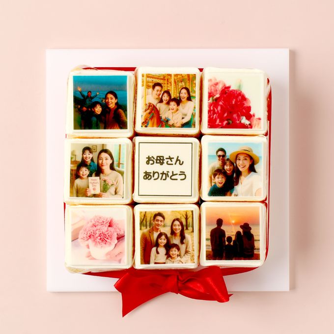 アルバムキャレケーキ 15cm×15cm 母の日のギフト・プレゼント2025