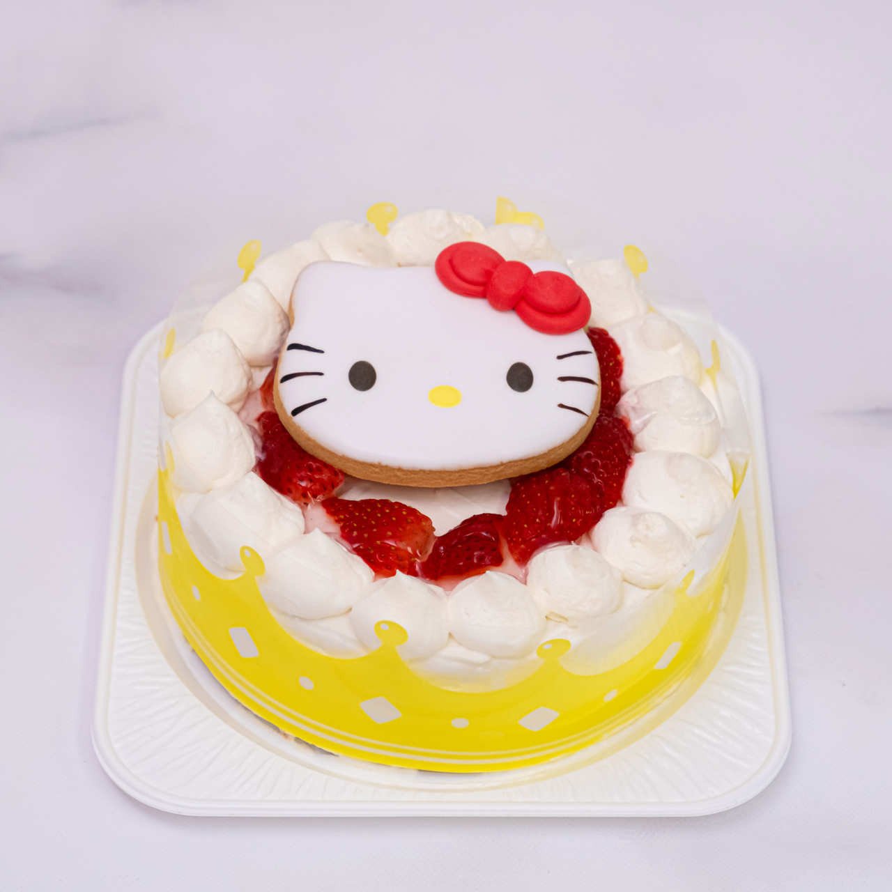 ハローキティクッキー ストロベリーケーキ15㎝（キャラメリーゼ