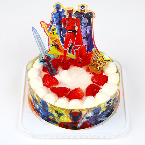 2000円割引生デコレーションケーキ 王様戦隊キングオージャー5号 15cm