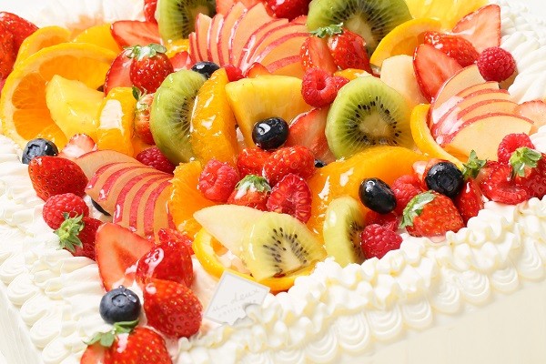 冷蔵直接配送 東京都23区内 パーティ用 フルーツデコレーションケーキ