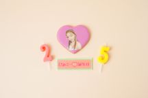 じょにーの誕生日ケーキ チョコ生クリームケーキ 4号 3
