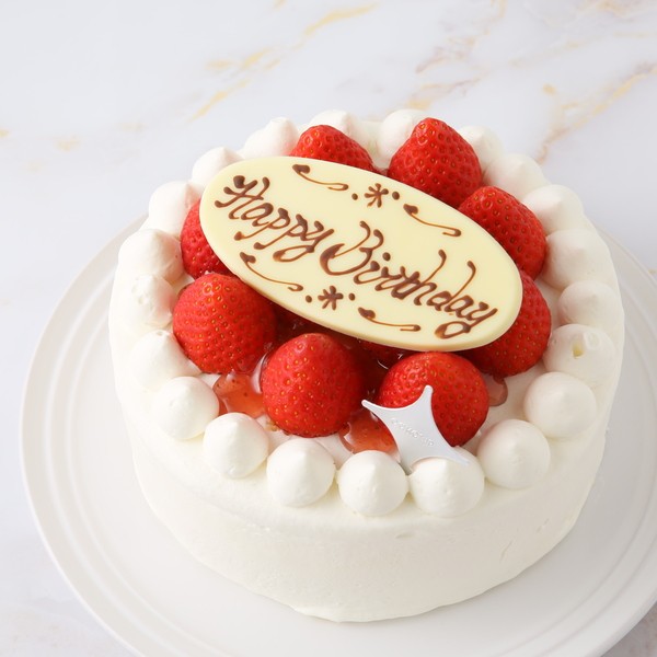 生どけイチゴのスペシャルショートケーキ 5号（Cake.jp ORIGINAL 