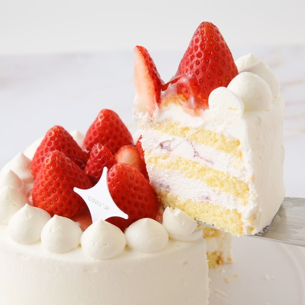 生どけイチゴのスペシャルショートケーキ 4号（Cake.jp ORIGINAL