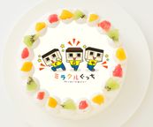 【ミラクルぐっち】丸型写真ケーキ 4号 12cm 1