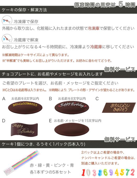 ガトーショコラ チョコレートケーキ 4号 12cm gateau-4 6