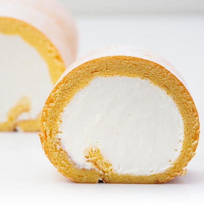 プレミアムホワイトロールケーキ 6.5×8.5×16cm roll-white  4