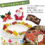 クリスマスケーキ ダブルタワーショートケーキ ミニ 6号18cm＋4号12cm double-mini-xmas クリスマス2025 6