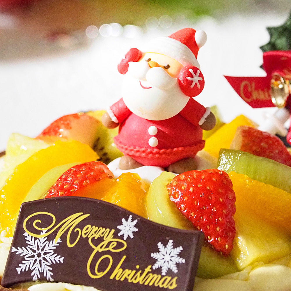 クリスマスケーキ フルーツタルト 5号 15cm tart-5-xmas（CAKE EXPRESS