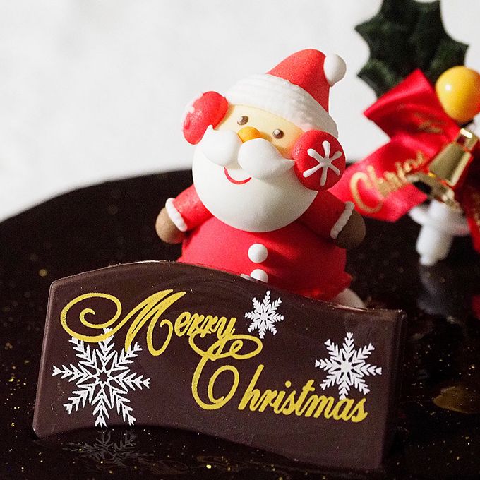 クリスマスケーキ ザッハトルテ チョコレートケーキ 5号 15cm sachertorte-5-xmas クリスマス2024 4