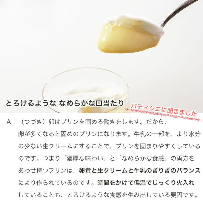 濃厚なめらかプリン 6個入り pudding-6 ホワイトデー2025 4