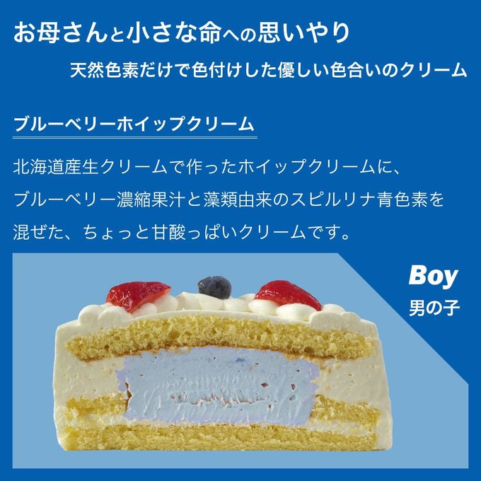 ジェンダーリビールケーキ 5号 15cm gender-reveal-5 4