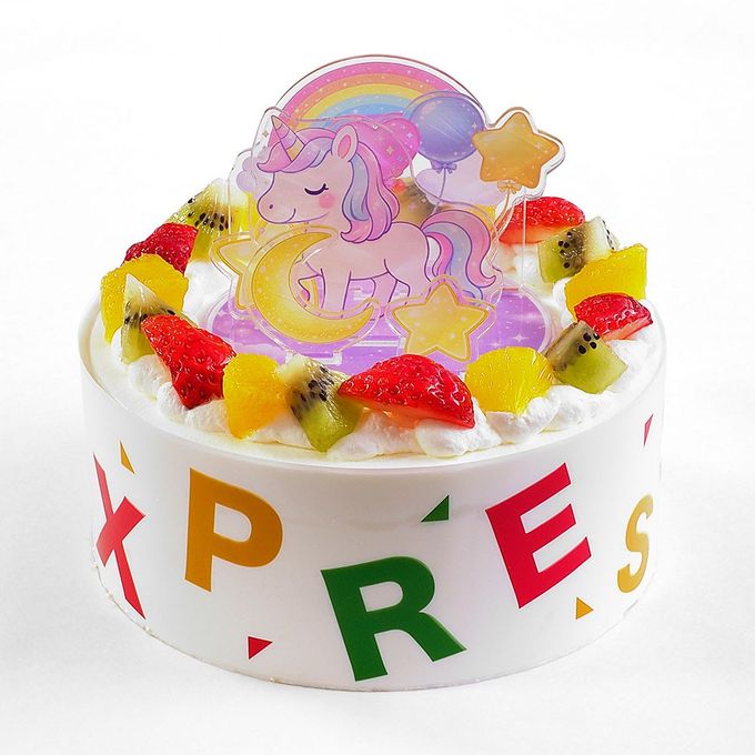 デコスタユニコーン 生クリーム 5号 15cm ds-uni-cream-5 2