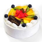 フレッシュフルーツ乗せ生クリームショートケーキ 5号 15cm cream-5 1