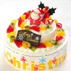 クリスマスケーキ ダブルタワーショートケーキ ミニ 6号18cm＋4号12cm double-mini-xmas クリスマス2025 2
