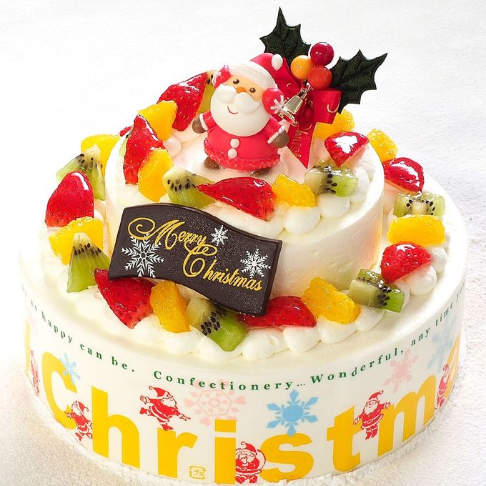 クリスマスケーキ ダブルタワーショートケーキ ミニ 6号18cm＋4号12cm double-mini-xmas クリスマス2025 2