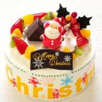 クリスマスケーキ フレッシュフルーツ乗せ生クリームショートケーキ 5号 15cm cream-5-xmas クリスマス2025 3