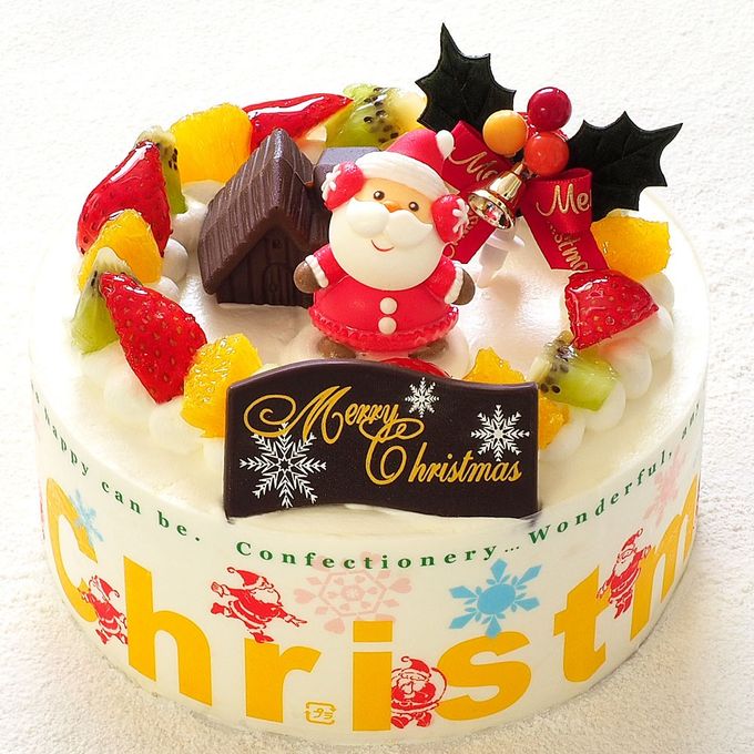 クリスマスケーキ フレッシュフルーツ乗せ生クリームショートケーキ 5号 15cm cream-5-xmas クリスマス2025 3