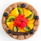 フレッシュフルーツ乗せ生チョコクリームショートケーキ 7号 21cm choco-7 3