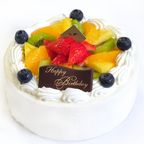 アレルギー対応 卵不使用 フレッシュフルーツ乗せ生クリームショートケーキ 4号 12cm cream-4-noegg 2
