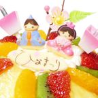 ひな祭りケーキ フルーツタルト 5号 15cm tart-5-hina 4