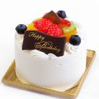 フレッシュフルーツ乗せ生クリームショートケーキ 3号 9cm cream-3 2