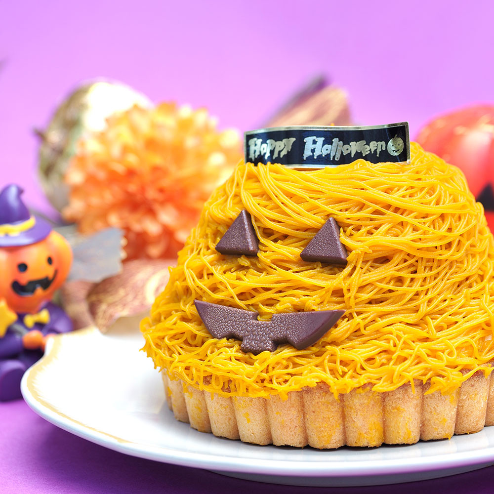 パンプキンタルトケーキ×アイス×ベルカちゃん チャーム Bell＊Cafe